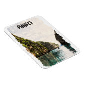 Tropisch Thais kustlandschap Phuket Magneet (Rechterzijde)