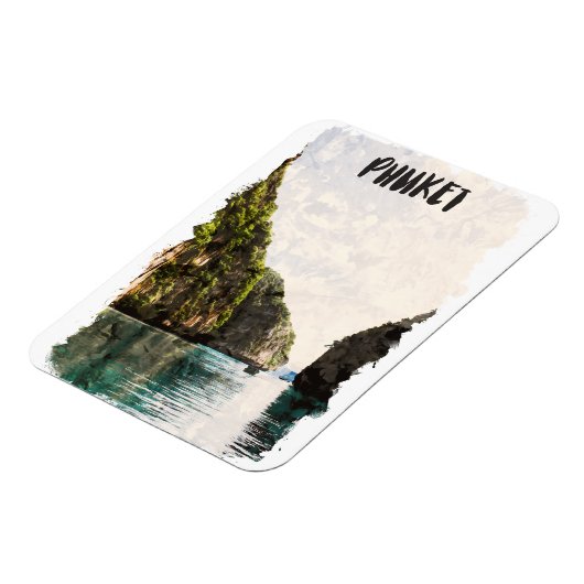 Tropisch Thais kustlandschap Phuket Magneet (Linkerzijde)