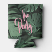 Tropisch thema Bridal Bachelorette Blikjeskoeler (Voorkant)