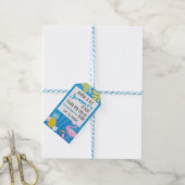 Tropisch Thema Leraar Gepersonaliseerd Giftlabel Cadeaulabel (Met Touw)
