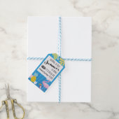 Tropisch Thema Leraar/Student Geschenk/Gunst Label Cadeaulabel (Met Touw)