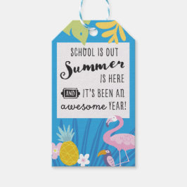 Tropisch Thema Leraar/Student Geschenk/Gunst Label Cadeaulabel