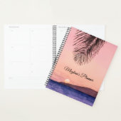 Tropisch thema, spiraalgebonden, standaard planner (Display)