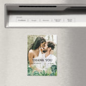 Tropisch thema Weddenschap Bedankt Magneet (Insitu (Vaatwasser))