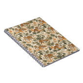 Tropisch Tiger Botanisch Spiraal Notebook Notitieboek (Rechterzijde)