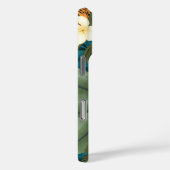 Tropisch Tiger Hawaiian Palm Oerwoud Blauwgroen Case-Mate iPhone Case (Achterkant / Rechts)