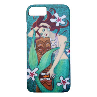 Tropisch Tiki Mermaid iPhone 7 hoesje