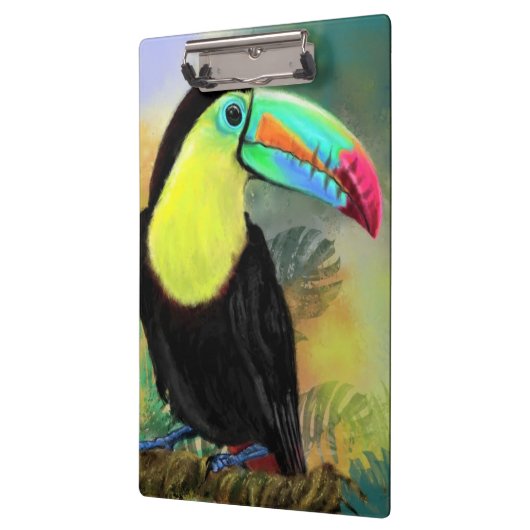 Tropisch Toco Toucan-vogelklembord Klembord (Links)
