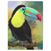 Tropisch Toco Toucan-vogelklembord Klembord (Achterkant)