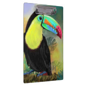 Tropisch Toco Toucan-vogelklembord Klembord (Rechts)