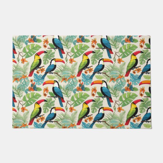 Tropisch Toekanendak Deurmat (Voorkant)