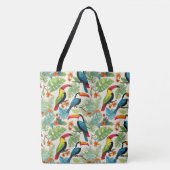 Tropisch Toekanendak Tote Bag (Voorkant)