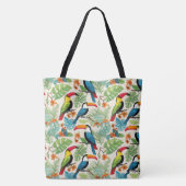 Tropisch Toekanendak Tote Bag (Achterkant)