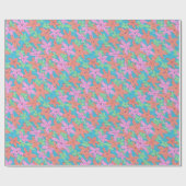 Tropisch toneelpatroon cadeaupapier (Vlak)