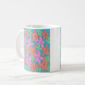 Tropisch toneelpatroon koffiemok (Voorkant links)