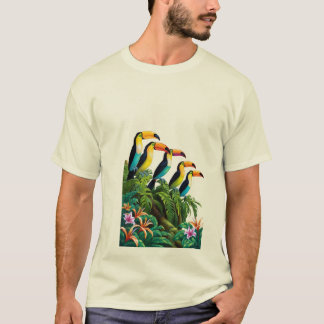 Tropisch Toscaans paradijs T-shirt