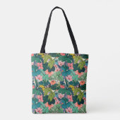 Tropisch Tote Bag (Achterkant)