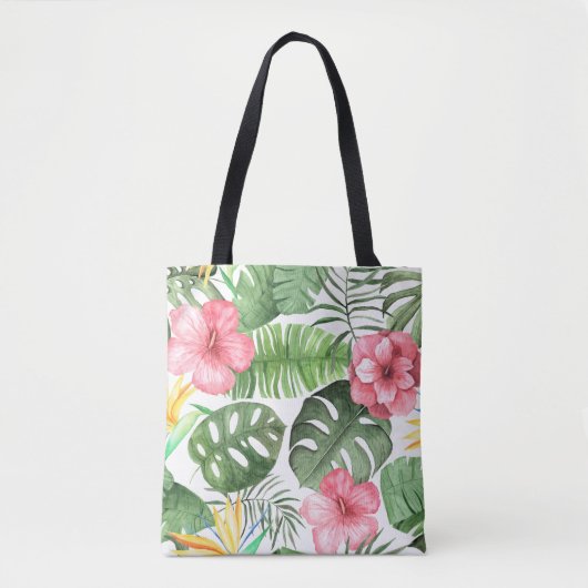  tropisch tote bag (Voorkant)