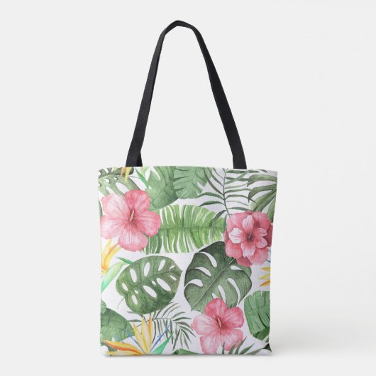  tropisch tote bag (Achterkant)