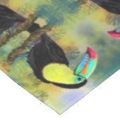 Tropisch Toucan tafelkleed (Gekanteld)