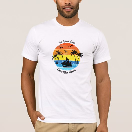 Tropisch Tranquiliteit T-Shirt (Voorkant)