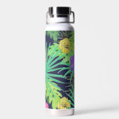 Tropisch Tucaan en laat regenwoud gepersonaliseerd Waterfles (Achterkant)