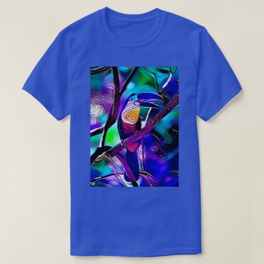 Tropisch Tucan Toucan-Oerwoud T-shirt (Design voorkant)