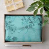 Tropisch tuin- en vogelontkoppelpapier tissuepapier (Geschenk)