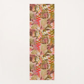  tropisch tuinpatroon omkeerbaar yogamat (Voorkant)