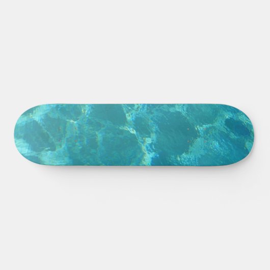 Tropisch Turquoise Pool Water Persoonlijk Skateboard (Horizontaal)