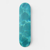 Tropisch Turquoise Pool Water Persoonlijk Skateboard (Voorkant)