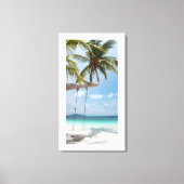 Tropisch Uitzicht Canvas Afdruk (Voorkant)