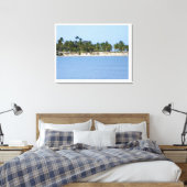 Tropisch uitzicht canvasprint canvas afdruk (Insitu (Slaapkamer))