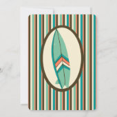 Tropisch vadersdag strandfeest uitnodiging (Achterkant)