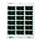 Tropisch van de waterverf hebben wij Nieuw Adres b Etiket (Full Sheet)