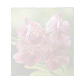 Tropisch Vanda Orchid Cluster Notitieblok (Voorkant)