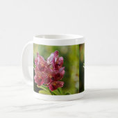 Tropisch Vanda-Orchideeëngoed Koffiemok (Voorkant links)