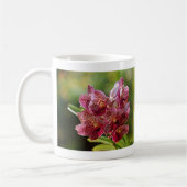 Tropisch Vanda-Orchideeëngoed Koffiemok (Links)