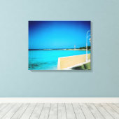 tropisch vantage Canvas afdrukken (Insitu (Houten vloer))