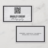 tropisch | variatie | QR-code Visitekaartje (Voorkant / Achterkant)