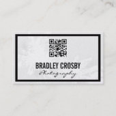 tropisch | variatie | QR-code Visitekaartje (Voorkant)