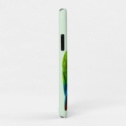 Tropisch veelkleurig Macaw Bird & Monogram Hoesje- Case-Mate iPhone Case (Achterkant/rechts)