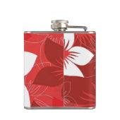 Tropisch ventilatorpatroon heupfles (Achterkant)