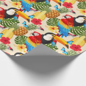 Tropisch verpakkingspapier cadeaupapier (Hoek)