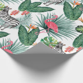 Tropisch verpakkingspapier cadeaupapier (Hoek)
