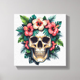 Tropisch verval: Bloom & Bone Canvas Afdruk