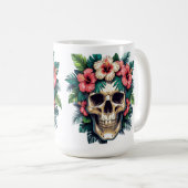 Tropisch verval: Bloom & Bone Koffiemok (Voorkant rechts)