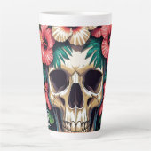 Tropisch verval: Bloom & Bone Latte Mok (Voorkant)