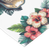 Tropisch verval: Bloom & Bone Tafelkleed (Gekanteld)