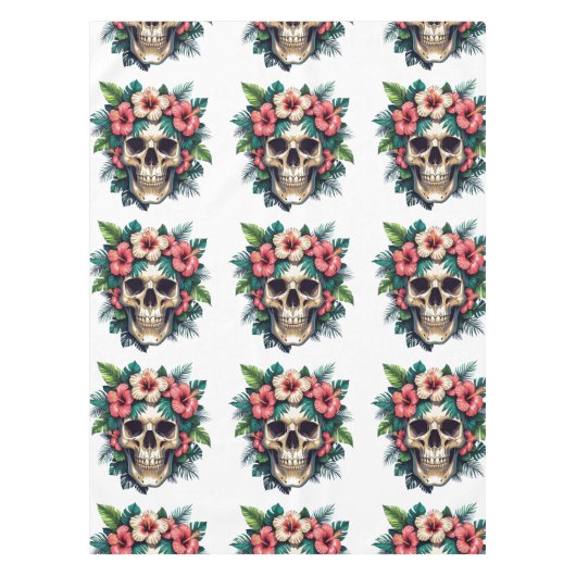 Tropisch verval: Bloom & Bone Tafelkleed (Voorkant)